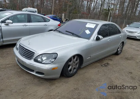 2003 Mercedes-Benz S 500 from USA, damaged, VIN WDBNG84J63A362933